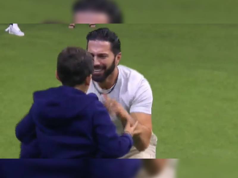 ¡Conmovedor! Poncho de Nigris rompe en llanto al ver a su hijo en La Casa De Los Famosos