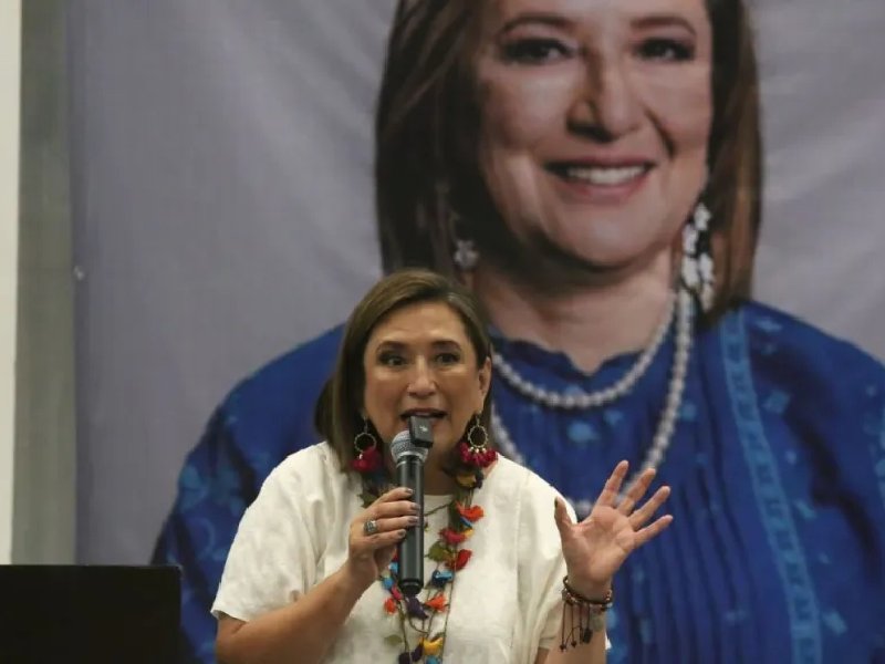“No me tiembla la mano para enfrentar al presidente y al crimen” : Xóchitl Gálvez