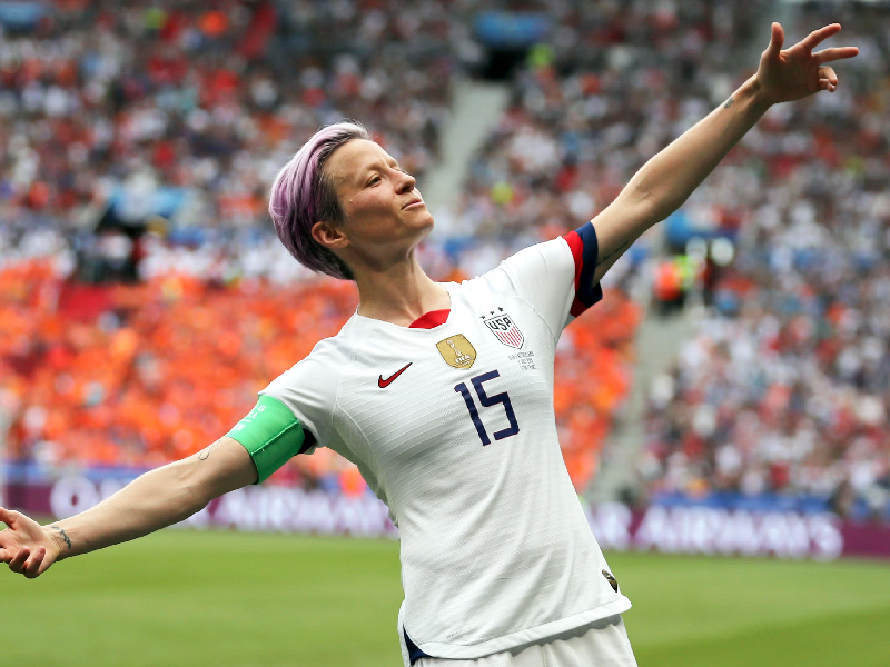 La futbolista Megan Rapinoe anuncia su retiro