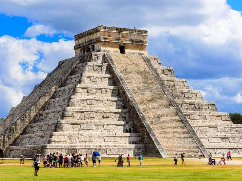 Chichén Itzá afluencia.