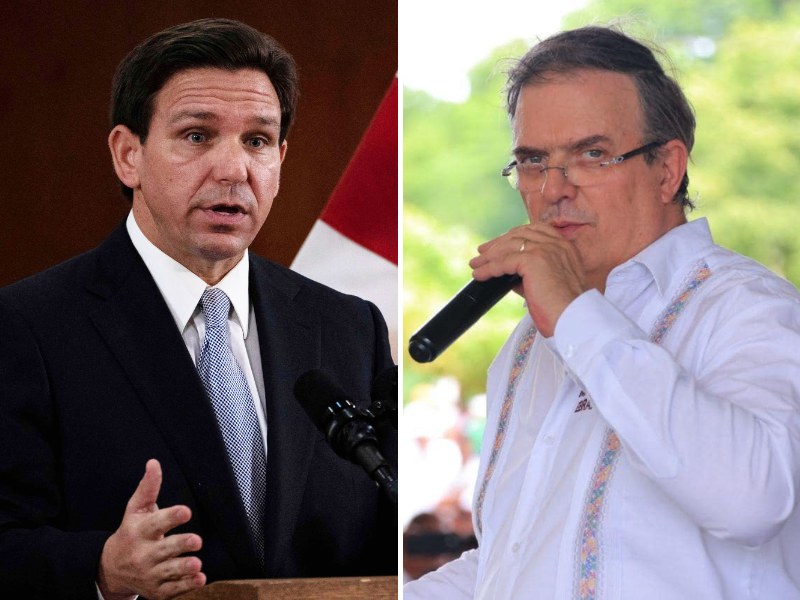 DeSantis mejor debería reducir consumo de drogas en Florida Ebrard