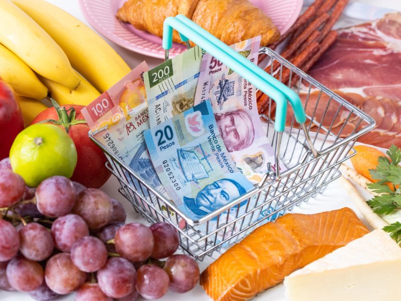 Inflación México a la baja.