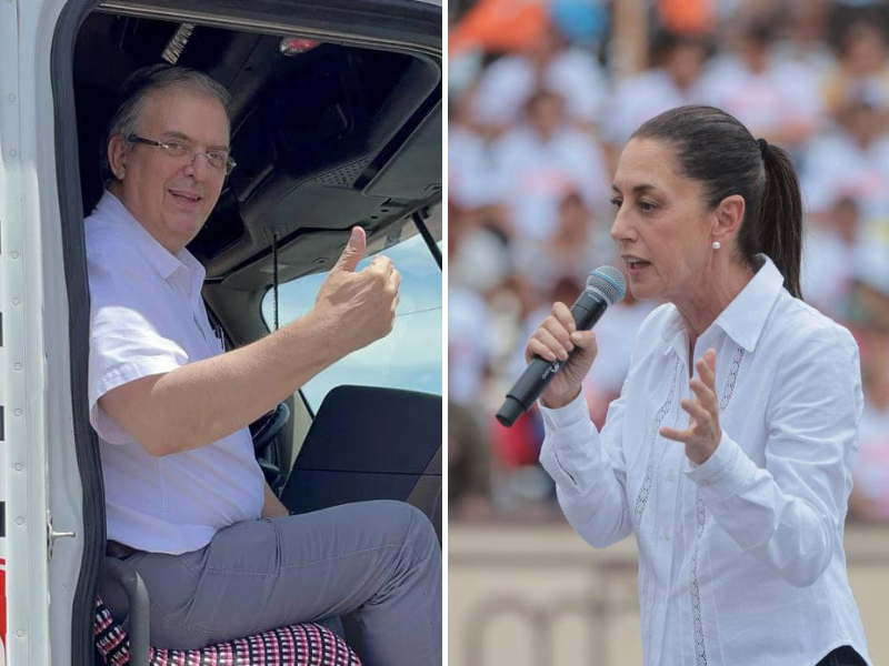 'Le agradezco estar pendiente de mis redes'; responde Sheinbaum a Ebrard