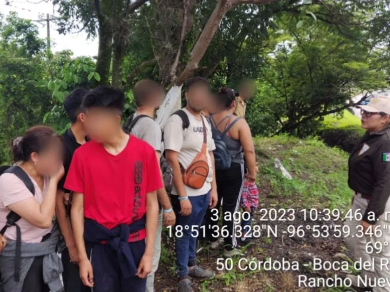 Migrantes en veracruz