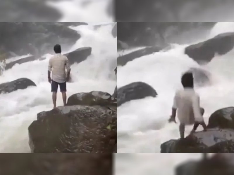 Muere el influencer Sharath Kumar tras resbalar en cascadas en la India