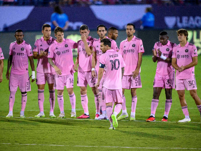 Messi y el Inter Miami buscan el pase a semifinales de la Leagues Cup ante el Charlotte