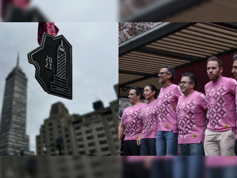 Maratón CDMX 2023: Nuevo horario y presentación de playera y medalla