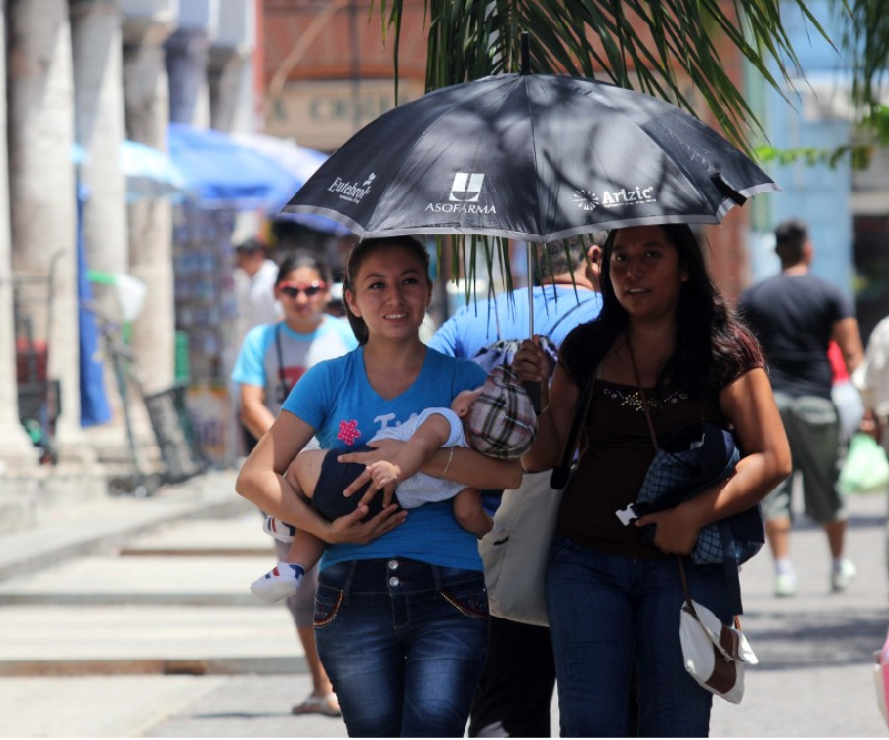 Yucatán se mantiene en temperaturas altas y falta de lluvia