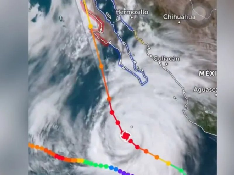 ‘Hilary’ se debilita a huracán categoría 3