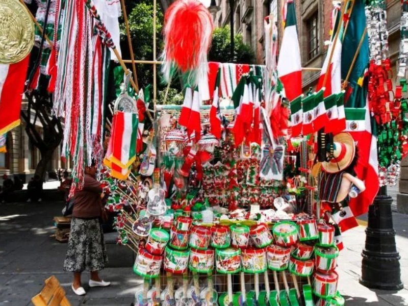 Calles abarrotadas de vida "Tricolor"  