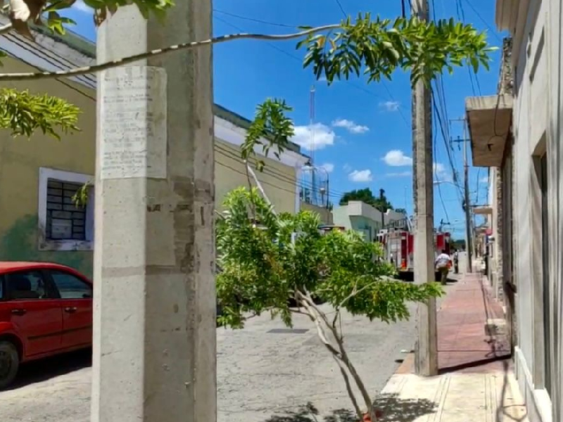 Atienden de manera oportuna incendio registrado en oficinas de la SSY