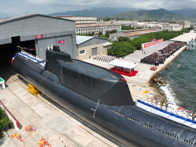 Corea del Norte anuncia un nuevo “submarino nuclear táctico de ataque”