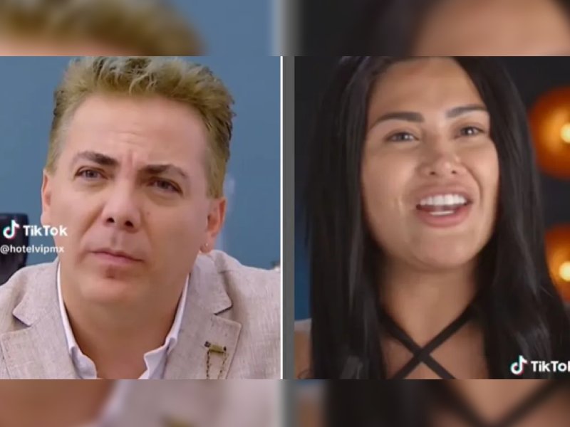 ¡Estamos a todo vapor! Gomita le roba un beso a Cristian Castro