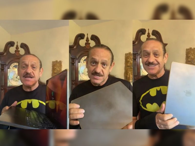 Teo González busca a dueño de una MacBook que encontró en aeropuerto de Mexicali