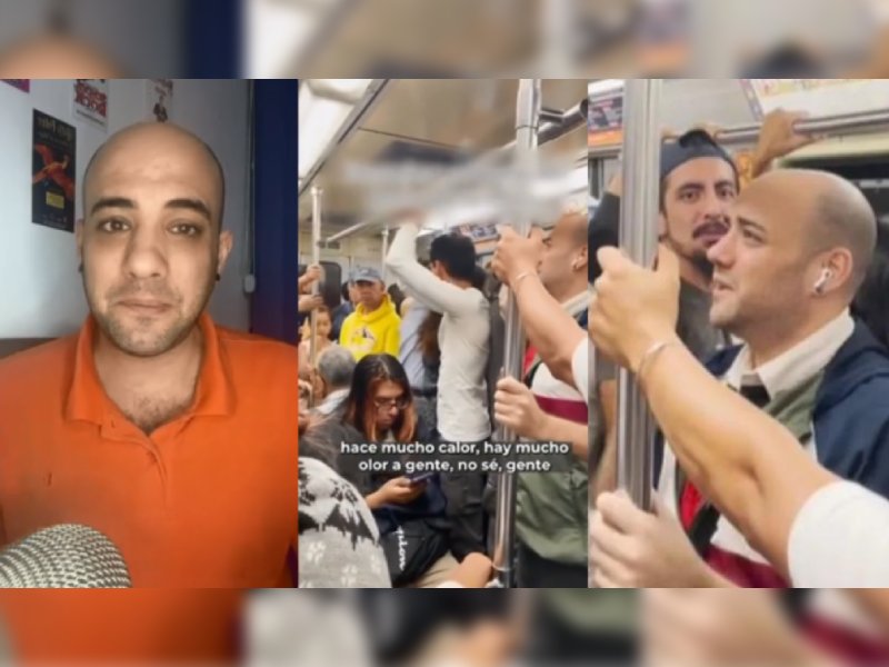 ¿Fue falso? Reaparece argentino que criticó el Metro de la CDMX