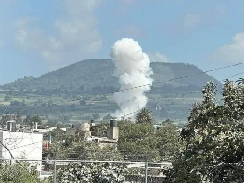 Video: Explota polvorín en Tecalco, Ozumba; reportan un muerto