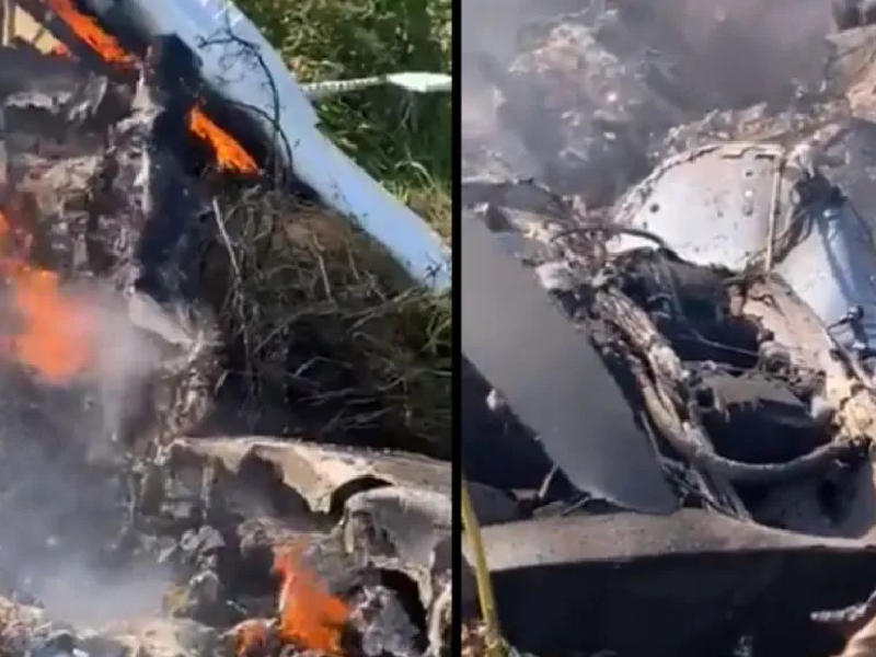 2 avionetas se impactan en una pista de aterrizaje de Durango