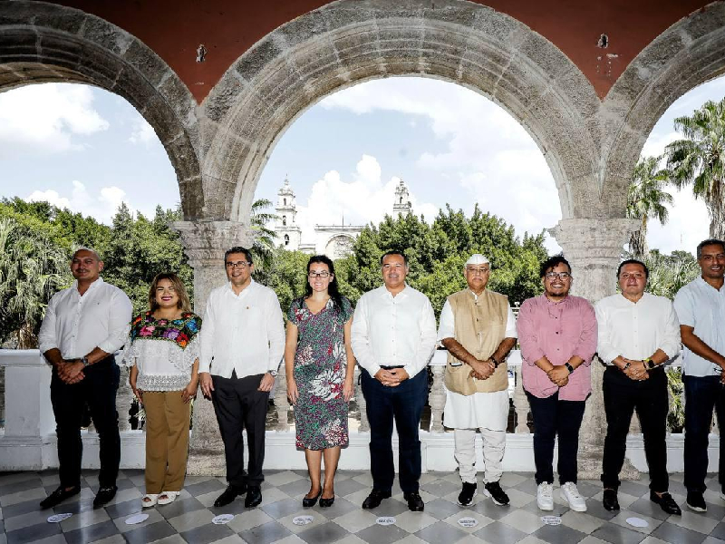 Renán Barrera impulsa proyectos que conviertan a Yucatán en referente de paz social