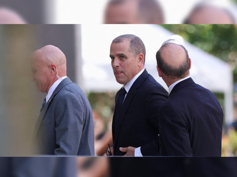 Hunter Biden se declara no culpable de posesión ilegal de un arma