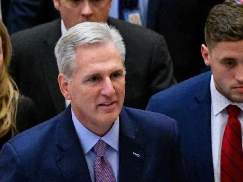 Destituyen por primera vez al presidente del Congreso de EU