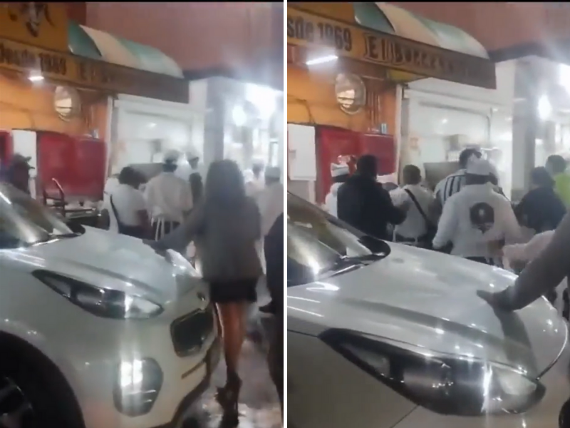 Captan en video a taqueros del ‘Borrego Viudo’ agrediendo a una pareja (1)