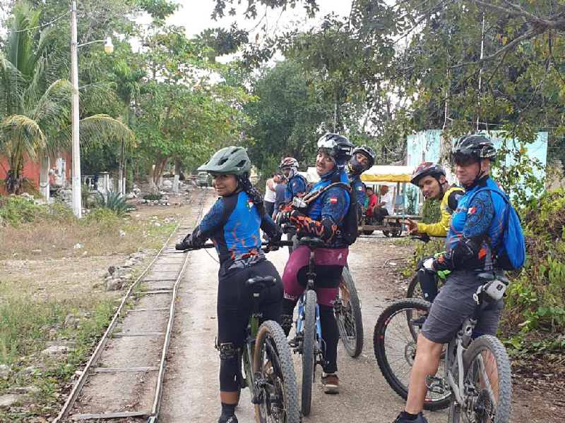 El ciclismo es una actividad que crece en Yucatán