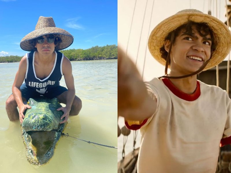 Luffy de One Piece vacaciona en Yucatán