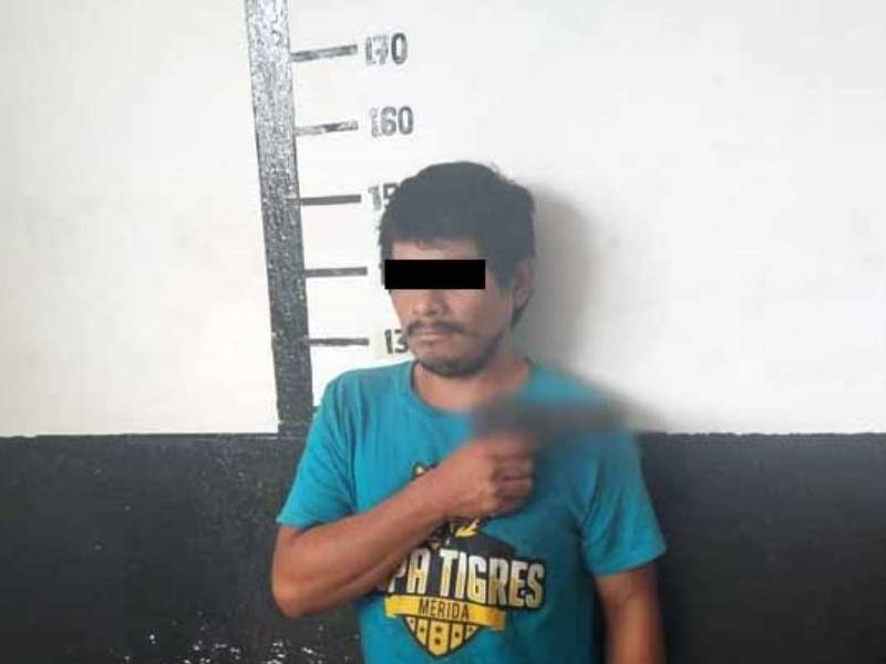 Termina preso después de amenazar con una pistola de juguete en Tizimín