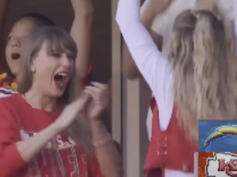 ¡Cosita! Taylor Swift luce bracelet con el número 87 de Travis Kelce