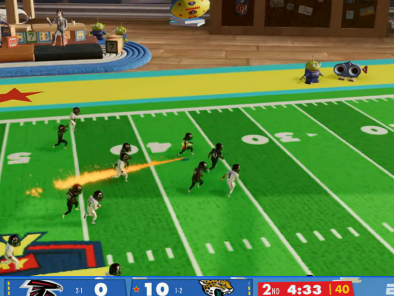 ¡De locos! Así fue la transmisión de la NFL y Toy Story (1)