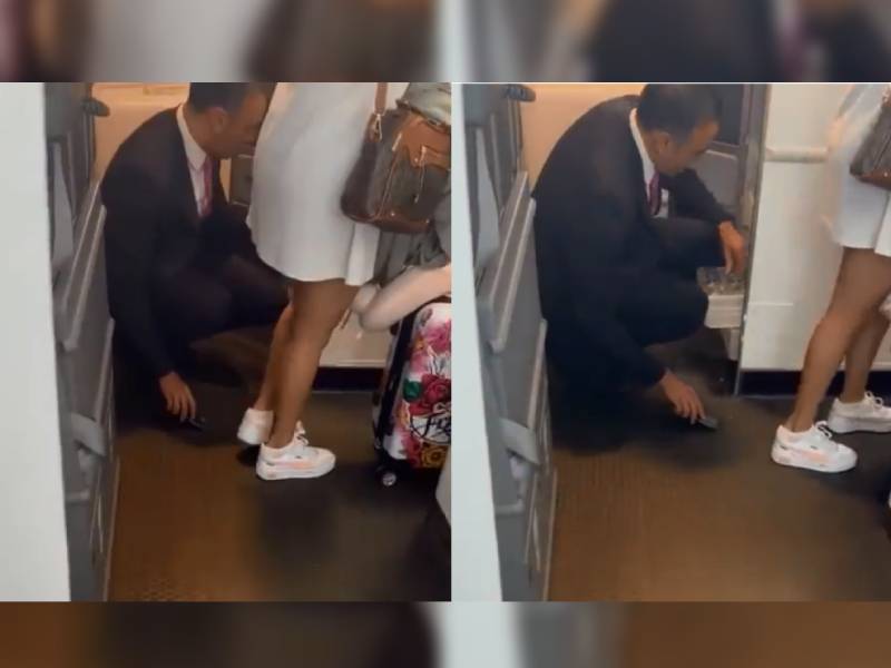 Denuncian acoso de sobrecargo en vuelo de Aeroméxico