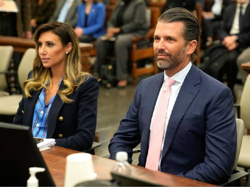 Familia Trump se presenta a juicio por fraude financiero
