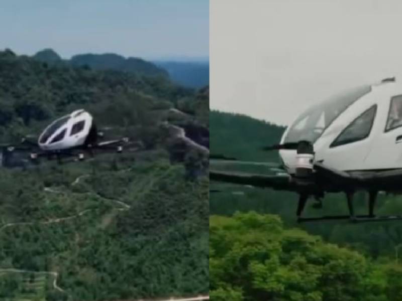 China aprueba los primeros taxis voladores del mundo