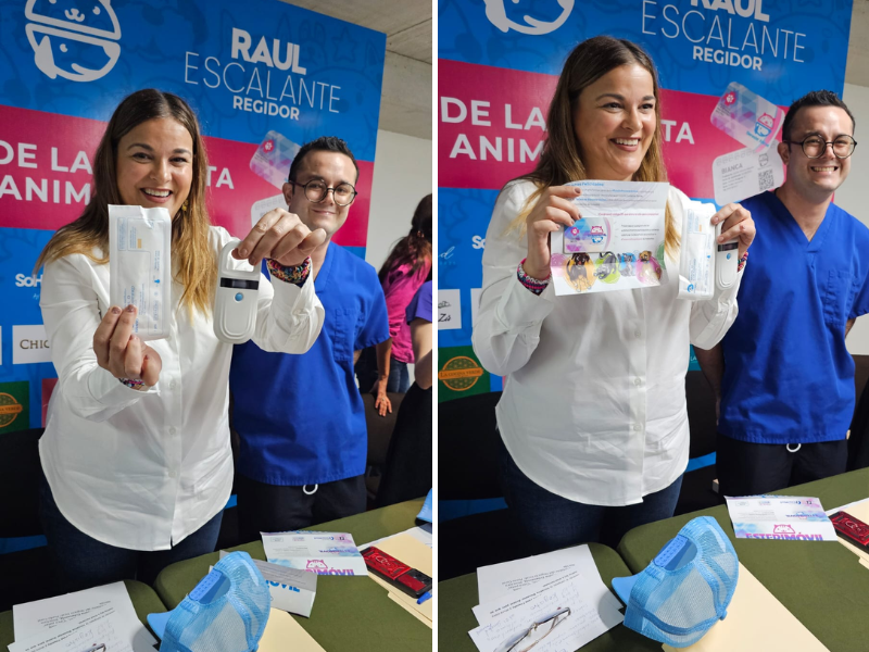 Presenta Cecilia Patrón tarjeta y chip de identidad animal (1)