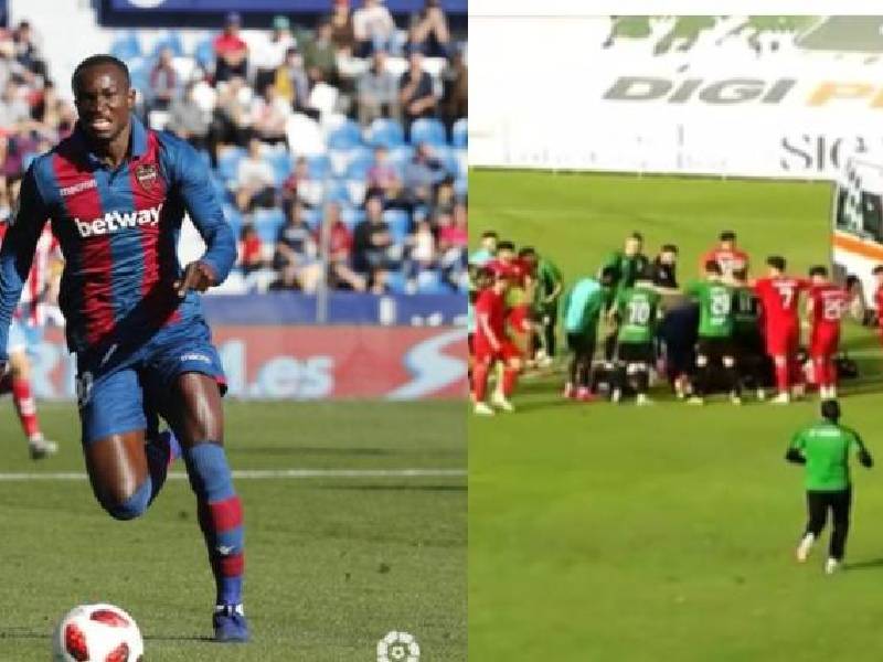 Raphael Dwamena, exjugador del Levante, muere tras desplomarse en un partido