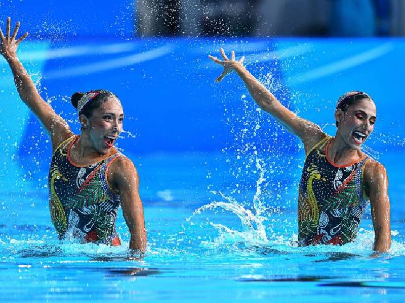 Sirenas mexicanas suman su primer oro en Santiago 2023