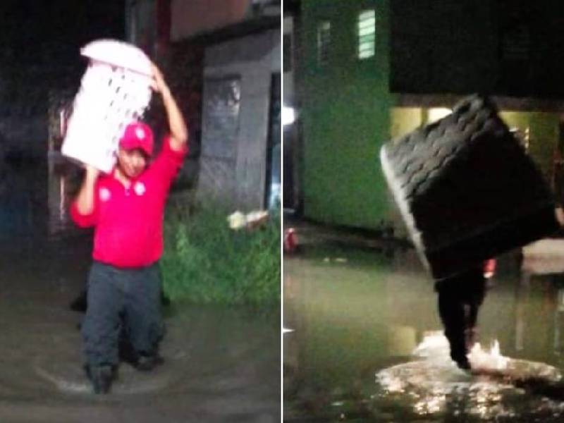 Tras desbordamiento de río Usumacinta inunda a 50 casas de Tabasco
