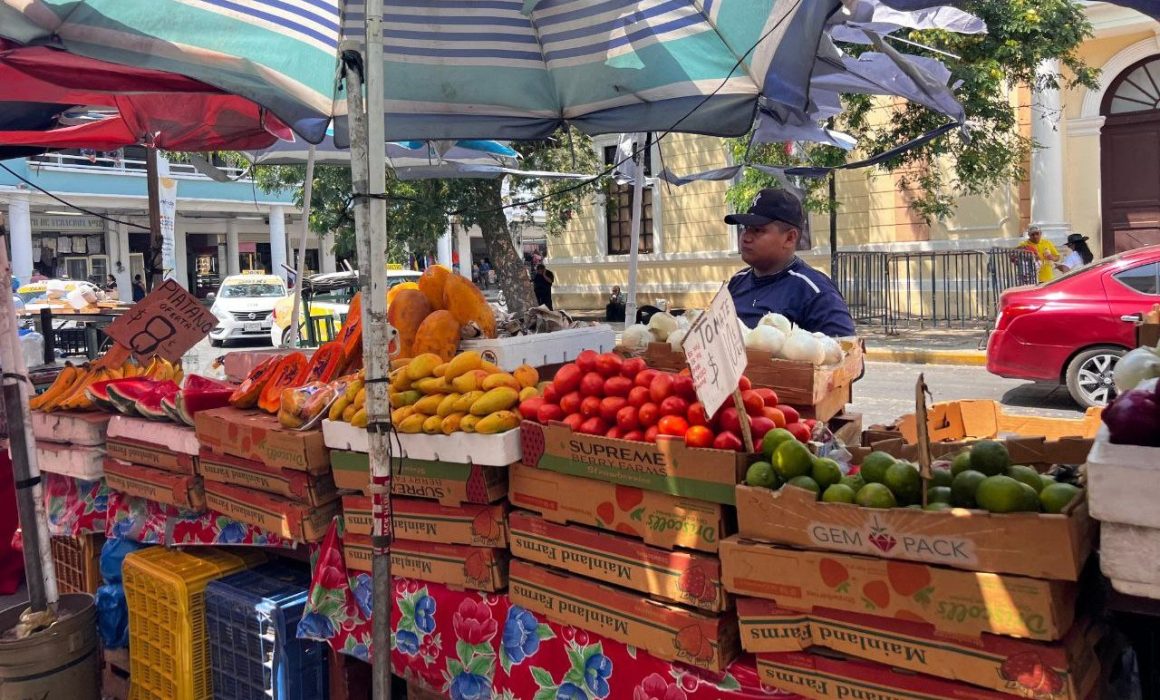 Comerciantes del centro de Mérida reportan pérdidas por el huracán Milton, pero priorizan la seguridad ante cualquier situación.