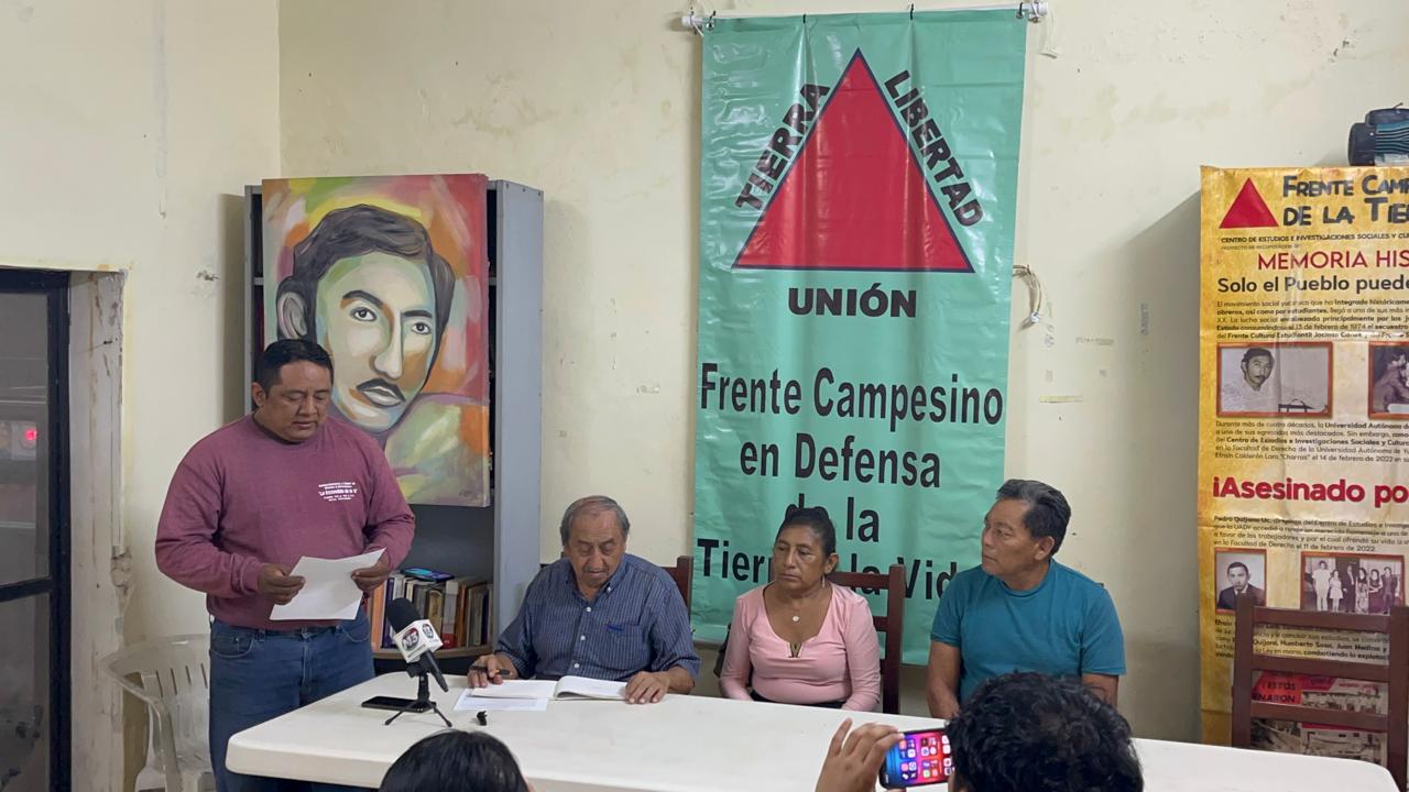 Ejidatarios y activistas en Yucatán enfrentan criminalización por defender la tierra y el agua, mientras la ONU interviene en casos alarmantes.