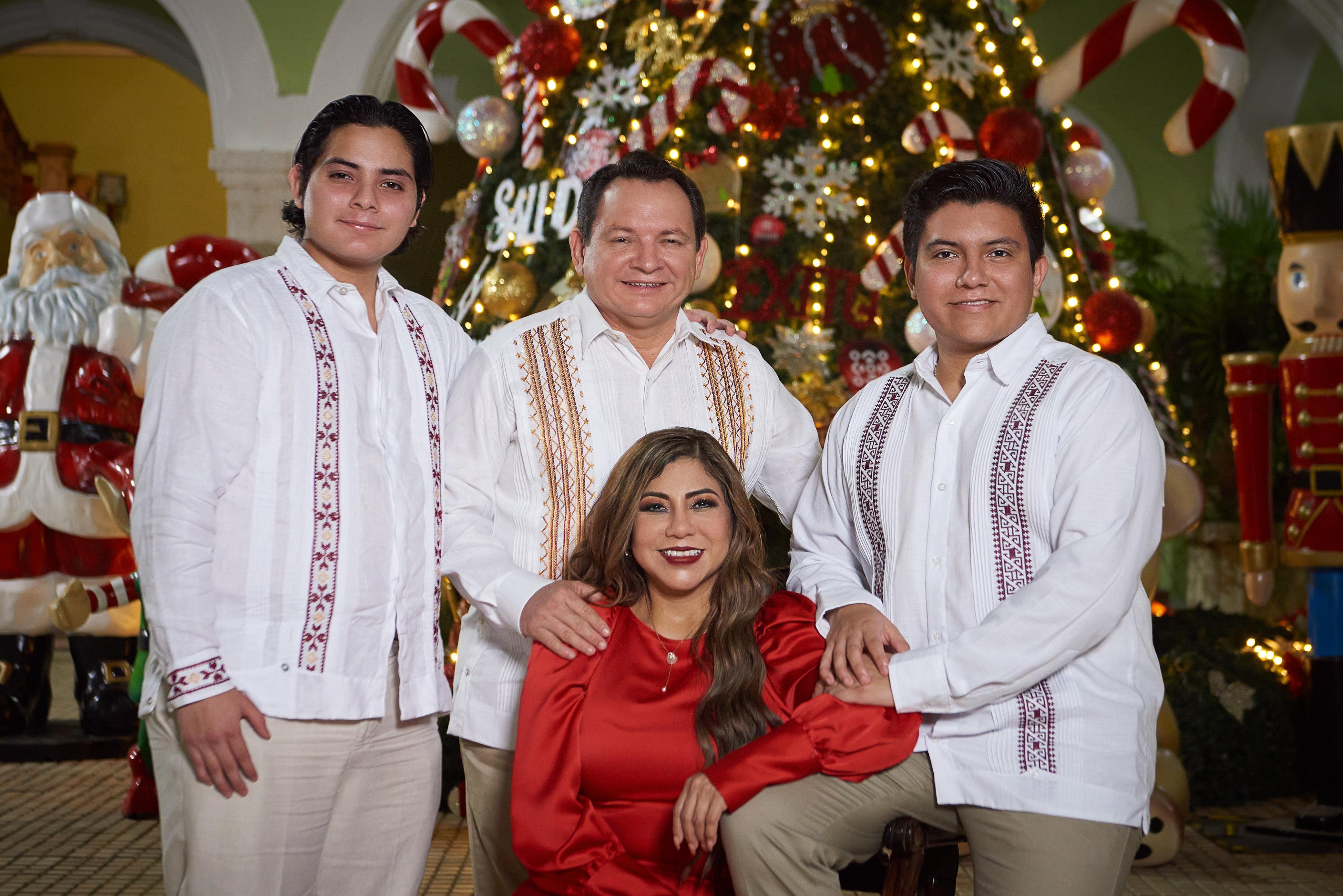 El Gobernador Joaquín Díaz Mena envía un mensaje de paz, unidad y bienestar para todas las familias de Yucatán esta Navidad.