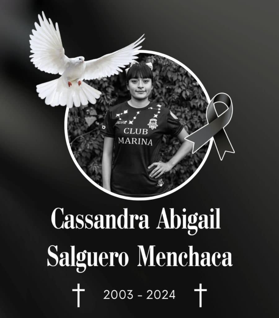 Cassandra Abigail Salguero Menchaca, integrante de la selección femenil de futbol de playa, falleció a los 21 años. El futbol mexicano está de luto.