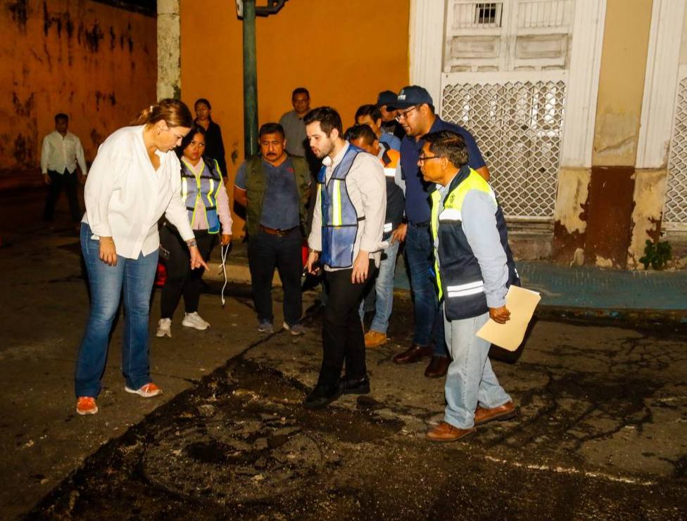 Cecilia Patrón arranca repavimentación de calles en Mérida con una inversión de 150 millones de pesos para mejorar la calidad de vida.