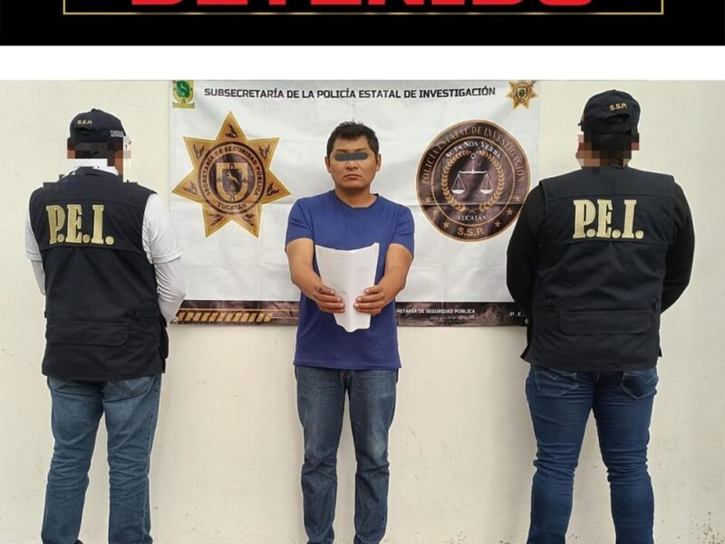 Empleado de pizzería detenido en Yucatán por violar a una adolescente en 2016. La SSP y Fiscalía investigan el caso y detuvieron al acusado. #justiciajoven #violenciadegenero #Yucatán