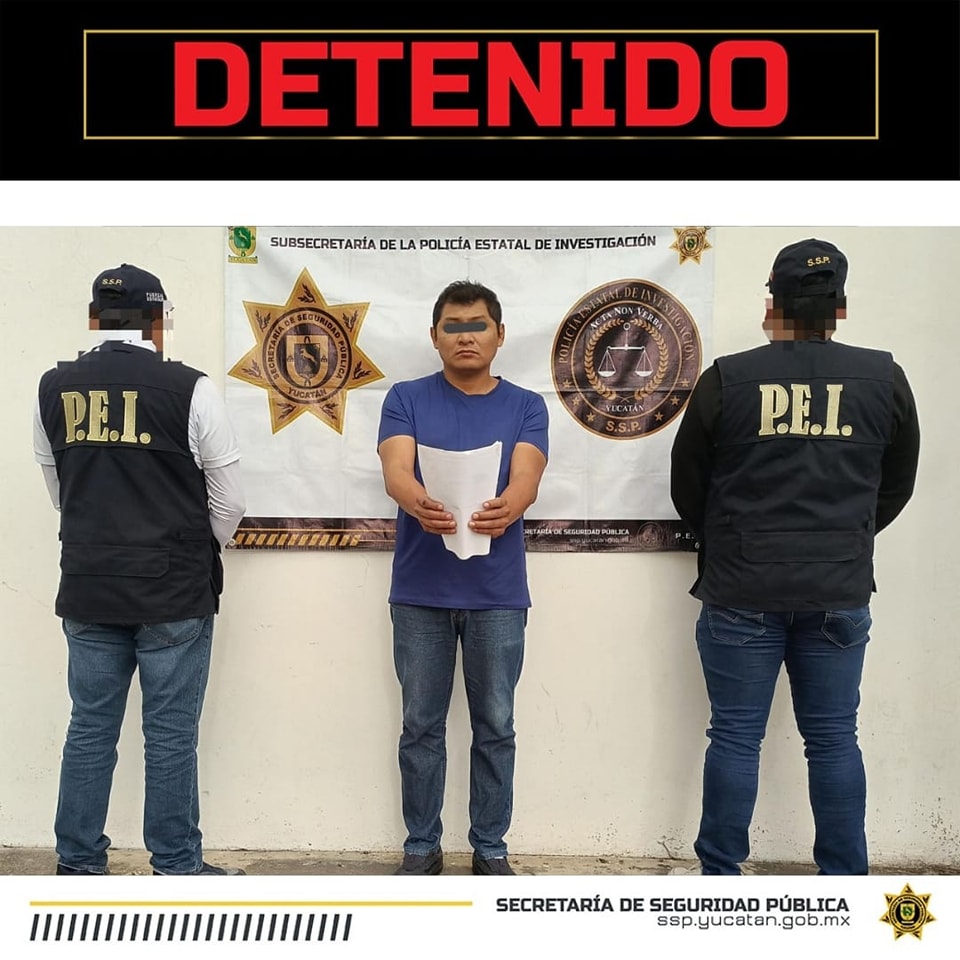 Empleado de pizzería detenido en Yucatán por violar a una adolescente en 2016. La SSP y Fiscalía investigan el caso y detuvieron al acusado. #justiciajoven #violenciadegenero #Yucatán