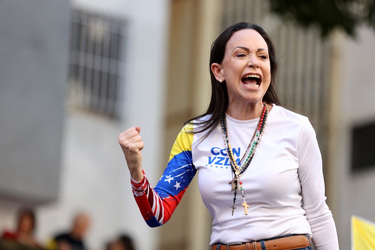 Detienen a María Corina Machado tras protesta en Caracas contra Maduro, generando tensión política y denuncias de represión en Venezuela.