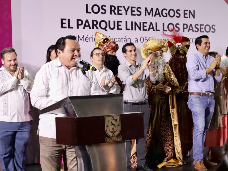 El Gobernador Joaquín Díaz Mena anuncia trabajos para concluir el Parque Lineal del Poniente en Mérida, promoviendo eventos culturales y deportivos.