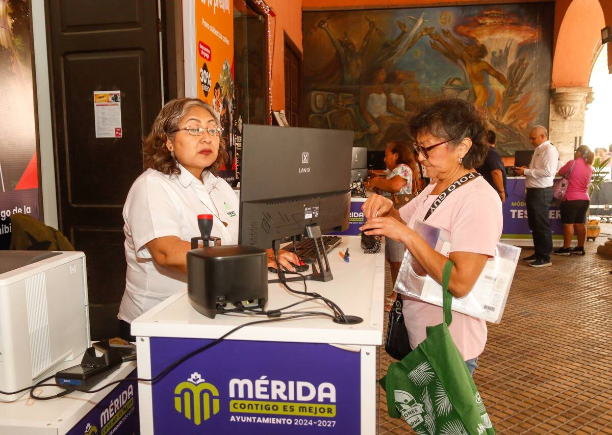 En Mérida, más de 8,000 predios pagaron el predial en el primer día de recaudación. Se aplicó un descuento del 30% durante enero.