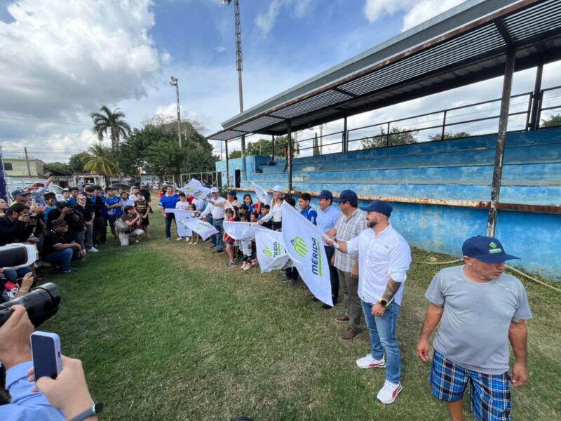 El Ayuntamiento de Mérida comenzó la rehabilitación de la Unidad Deportiva Bojórquez, invirtiendo casi 8 millones en mejoras integrales.