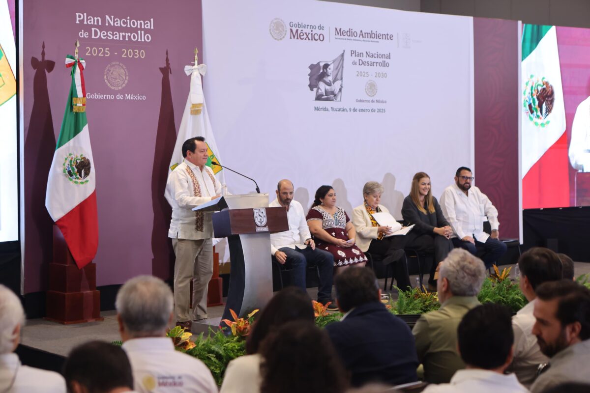 Yucatán lidera la sustentabilidad en México. Gobernador Díaz Mena y Semarnat impulsan el desarrollo sostenible en el Plan Nacional 2025-2030.