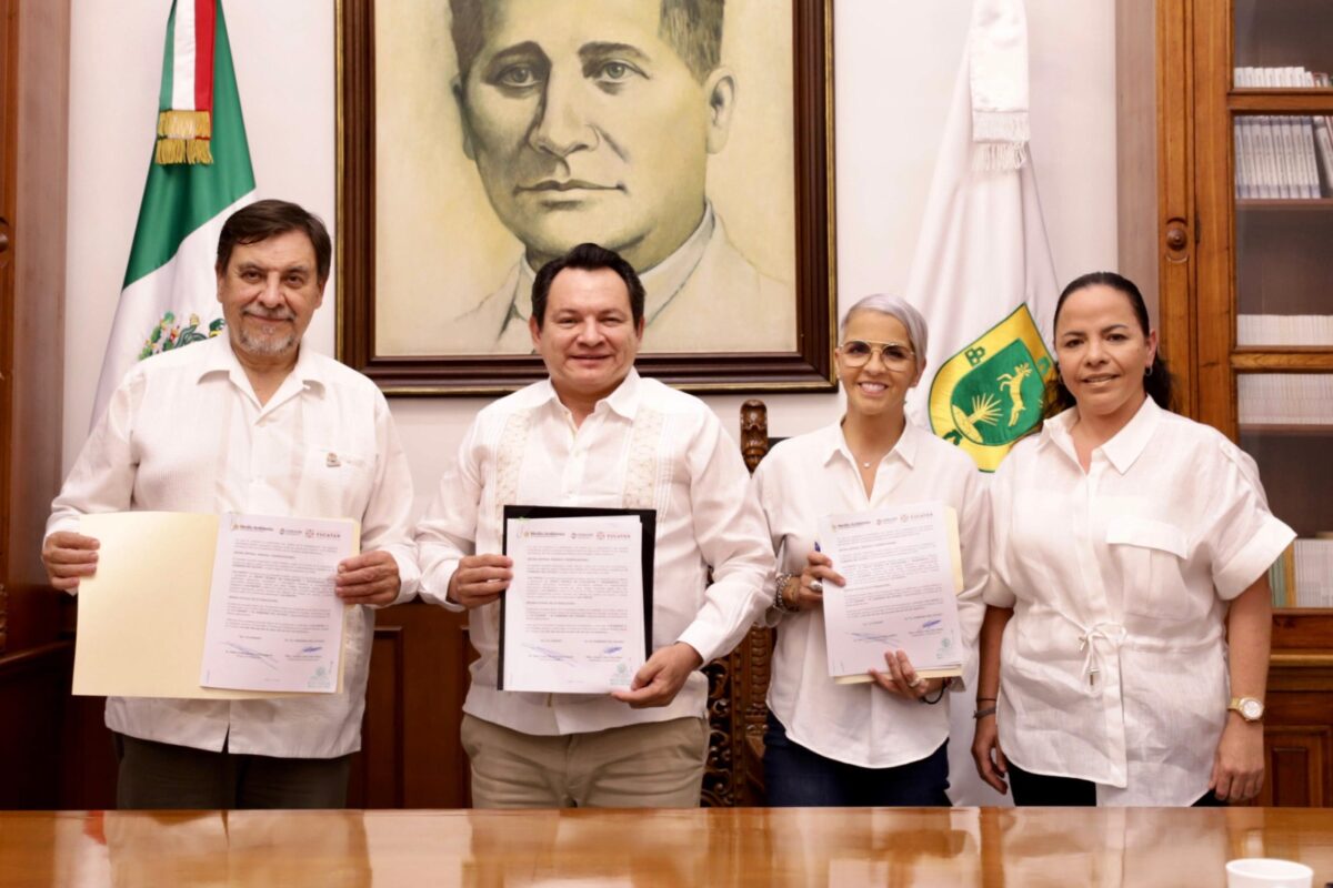Yucatán firma acuerdo para proteger su costa. El estado es pionero en acciones de conservación y sustentabilidad en áreas naturales costeras.